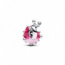 Pandora Charm en plata de primera ley Caracol Rosa 794553C01