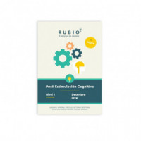 PACK RUBIO ESTIMULACION COGNITIVA NIVEL 1 (7 CUADERNOS)