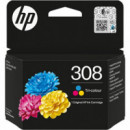 TINTA DESKJET HP 308 COLOR
