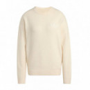 ADIDAS ORIGINALS - KNITTED SWEATER - WONDER WHITE - KF2339/WONDER WHITE