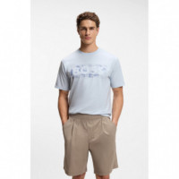 Camisetas manga corta TS GLOBE LOGO PATTERN