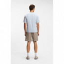 Camisetas manga corta TS GLOBE LOGO PATTERN