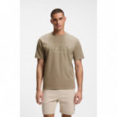 Camisetas manga corta TS GLOBE LOGO PATTERN