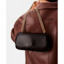 CK CONVERTIBLE CHAIN SMALL BAG BLACK / A