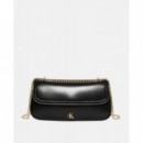 CK CONVERTIBLE CHAIN SMALL BAG BLACK / A