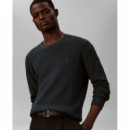 LS TEXTURE CTTN CREWNK SWEATER 1 MAGICAL