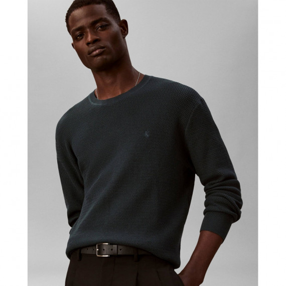 LS TEXTURE CTTN CREWNK SWEATER 1 MAGICAL