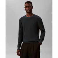 LS TEXTURE CTTN CREWNK SWEATER 1 MAGICAL