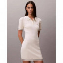 MICROCABLE MINI DRESS TOFU