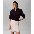 MICROCABLE MINI SKIRT TOFU