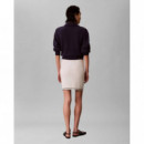 MICROCABLE MINI SKIRT TOFU