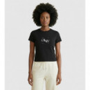 SS SEASONAL GRAPHIC SLIM TEE BLACK