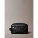 XL EMBLEM AOP EMBO﻿SS DOPP KIT BLACK