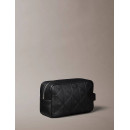 XL EMBLEM AOP EMBO﻿SS DOPP KIT BLACK