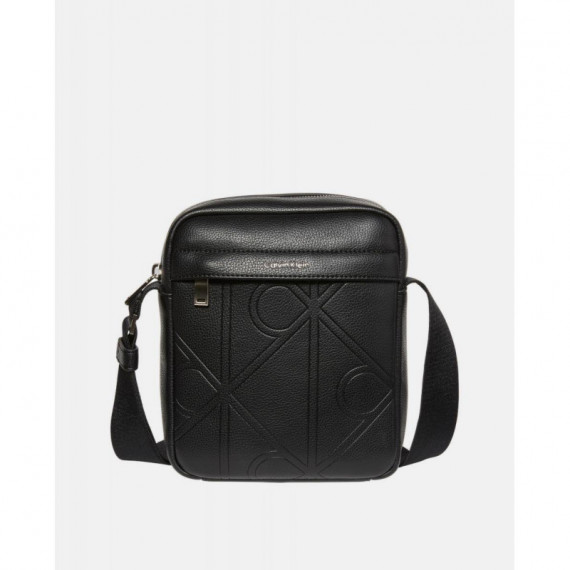 EMBLEM AOP EMBOSS REPORTER BLACK