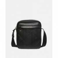 EMBLEM AOP EMBOSS REPORTER BLACK