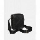 EMBLEM AOP EMBOSS REPORTER BLACK