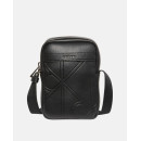 EMBLEM AOP EMBOSS SLIM REPORTER BLACK