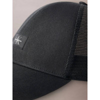 MONOLOGO WOVEN PATCH TRUCKER BLACK