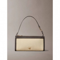 CK CANVAS CONVERTIBLE POUCH KHAKI CANVAS