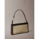 CK CANVAS CONVERTIBLE POUCH KHAKI CANVAS