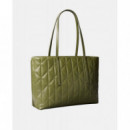QUILTED SMALL TOTE CYPRESS