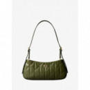 QUILTED SM SHOULDER BAG CYPRESS
