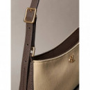 CK CANVAS SMALL SHOULDER BAG KHAKI CANVA