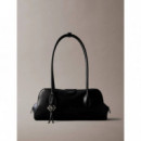 EMBLEM TRIO SHOULDER BAG BLACK