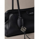 EMBLEM TRIO SHOULDER BAG BLACK