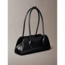 EMBLEM TRIO SHOULDER BAG BLACK