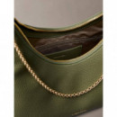 EMBLEM HW PEBBLE SHOULDER BAG CYPRESS