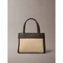 CK CANVAS MINI TOTE CROSSBODY KHAKI CANV