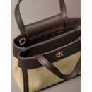 CK CANVAS MINI TOTE CROSSBODY KHAKI CANV