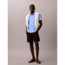 SS SUPIMA CHEST EMB POLO BLUE DESCENT