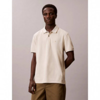 SS REFINED PIQUE TIPPED CLASSIC OATMEAL