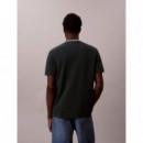 SS TIPPED PIQUE CREWNK TEE NEARLY NAVY