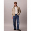 SS TIPPED PIQUE CREWNK TEE TOFU