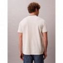 SS TIPPED PIQUE CREWNK TEE TOFU