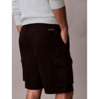 STRAIGHT COMFORT COTTON 9" CARGO BLACK
