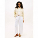 GOLD BUTTON BOMBER COUNTRY IVORY