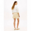 TH SCRIPT SWEATSHORTS COUNTRY IVORY
