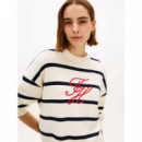 FULL NEEDLE GRAPHIC SWEATER BIG STP CALI