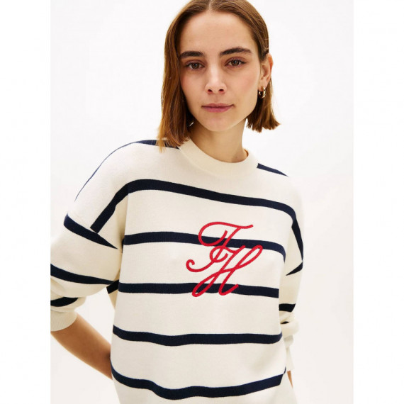 FULL NEEDLE GRAPHIC SWEATER BIG STP CALI