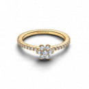 Pandora Anillo con un recubrimiento electrolítico en oro 164499C01