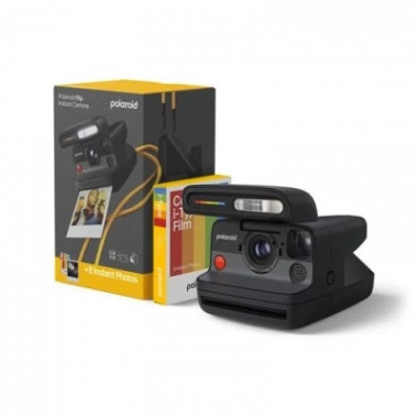 Pack Camara POLAROID Flip Negro + Film Color I-type  (8 Fotos)