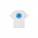 Camisetas Hombre Camiseta THINKING MU Sol Contrast White