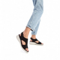 XTI Sandalias Negras 142737-NEGRO