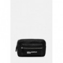 KLJ ESSENTIAL BUMBAG EMB KLJ BLACK-MONOG