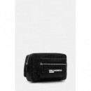 KLJ ESSENTIAL BUMBAG EMB KLJ BLACK-MONOG